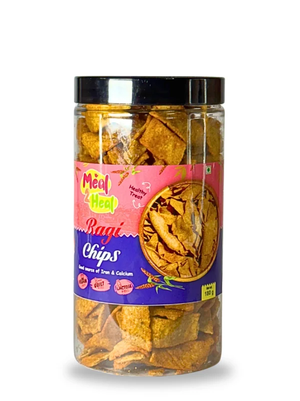 Crunchy Ragi Bites:  RAGI CHIPS