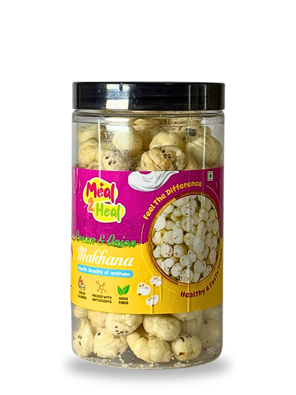 Healthy Makhana Roasted In Olive Oil I Guilt-Free & Crunchy Munchies (Pack of 1)